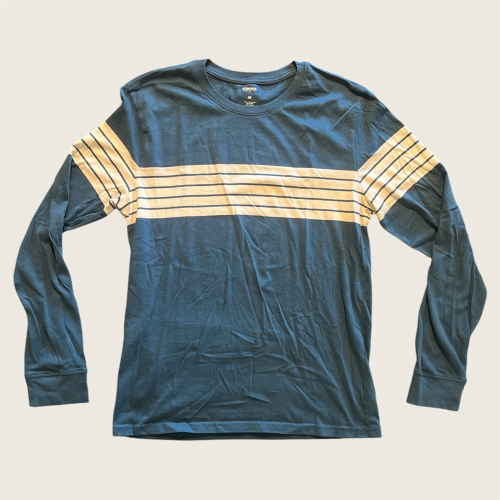 Sonoma - Long Sleeve Striped Tee